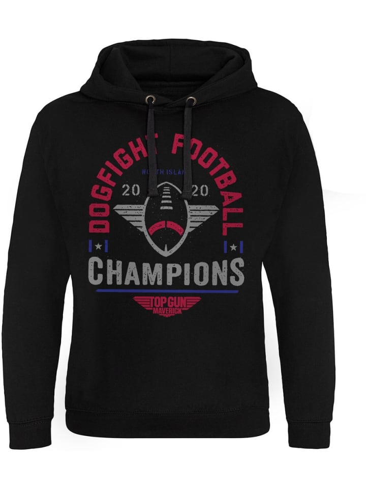 Hoodie in Schwarz