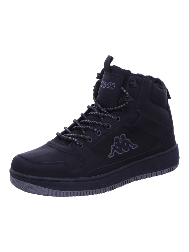 Schnürstiefel in schwarz