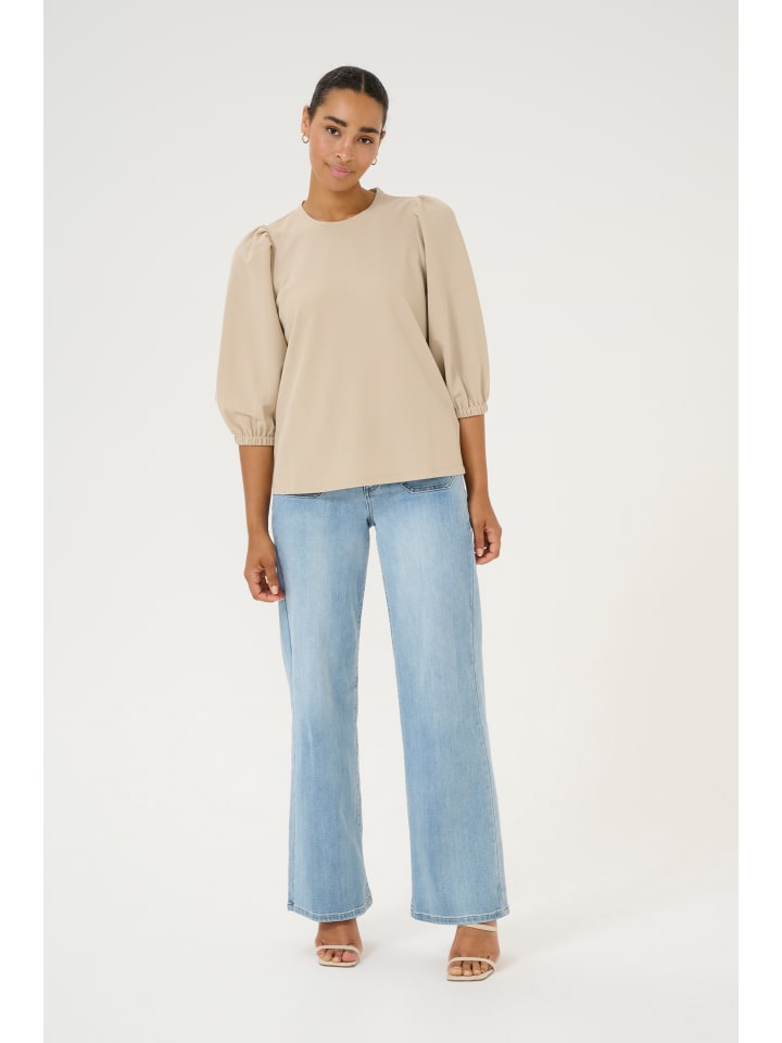 Langarm-Shirt KAjanne Regular fit in Feather Gray