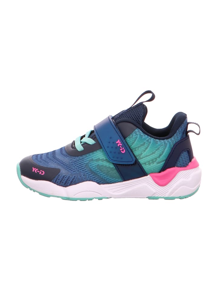 Schnürschuhe in Türkis