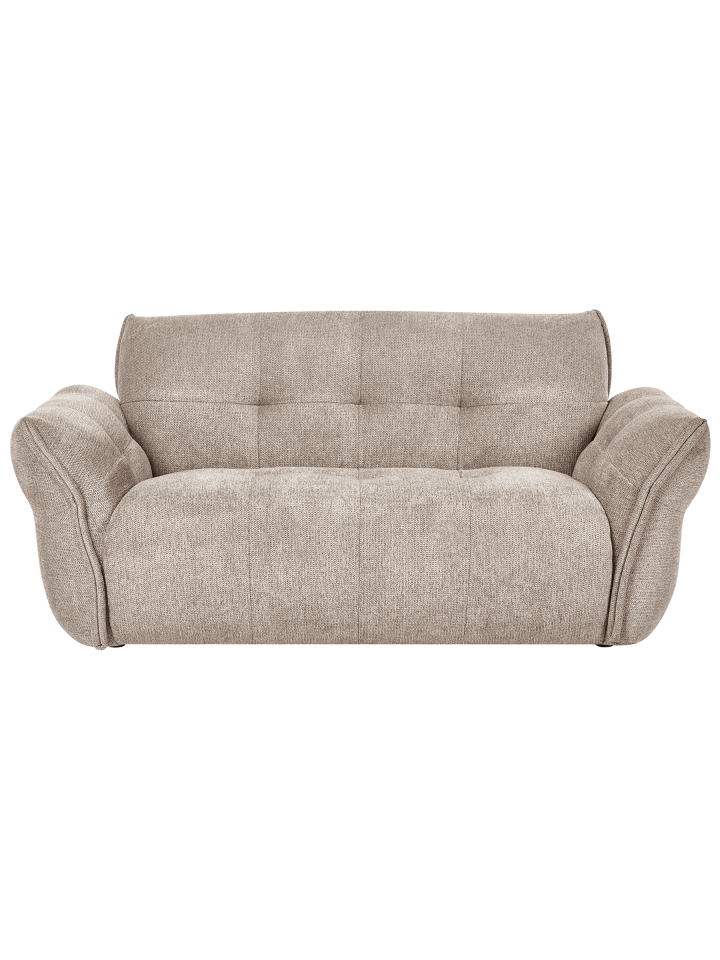 2-Sitzer Sofa HALBA in Beige - (W) 174 x (H) 80 x (L) 85 cm