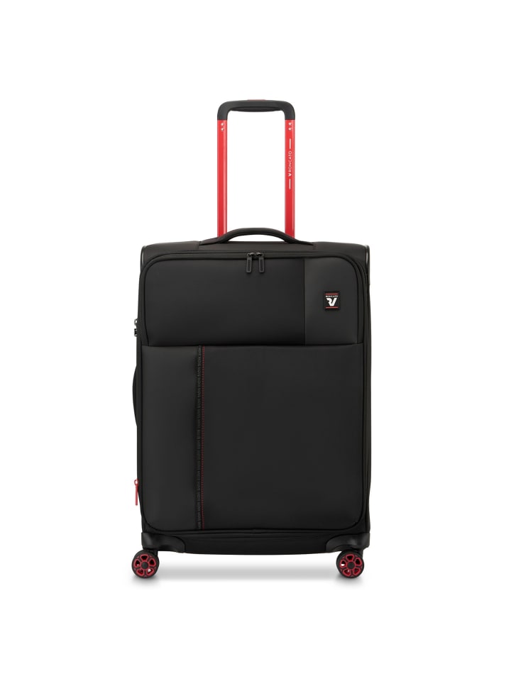 Move 4 Rollen Trolley 64 cm mit Dehnfalte nero fumo