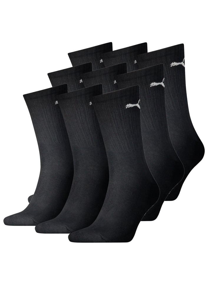 Socken PUMA SPORT 3P in 200 - black