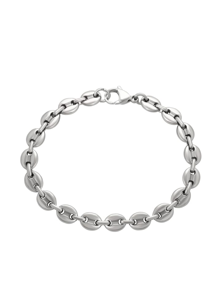 Women Chain Link Bracelet in Silver