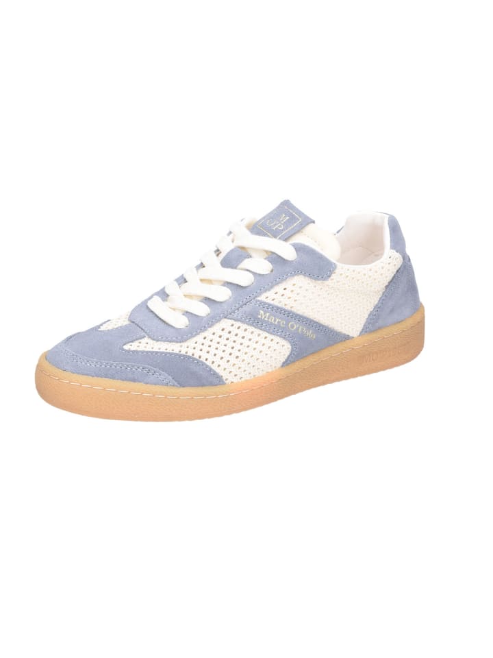 Schnürschuh in blau