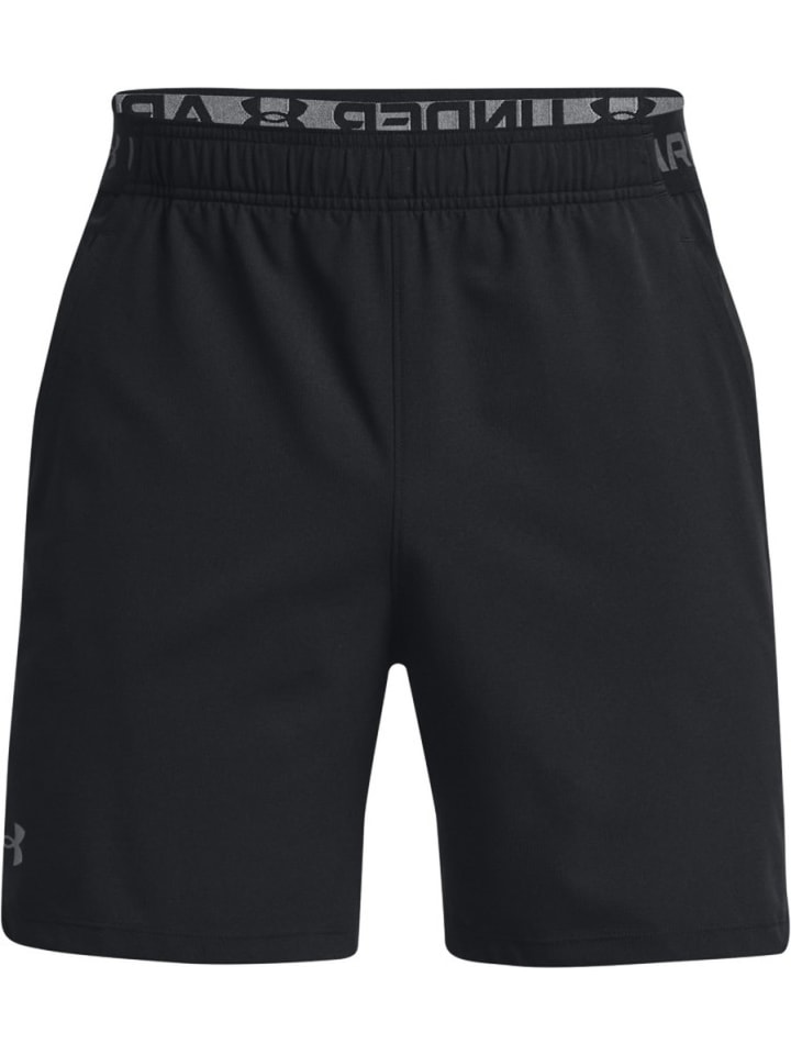 Sportshorts "UA Vanish Stoffshorts, 15 cm" in Schwarz