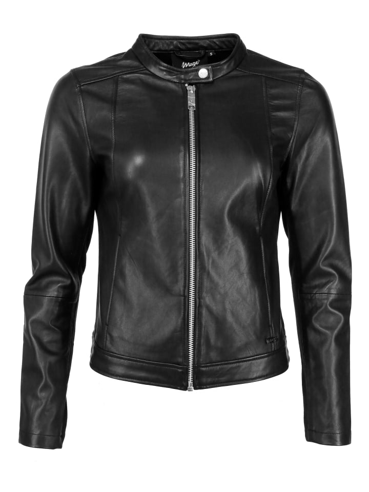 Lederjacke Summerset in schwarz