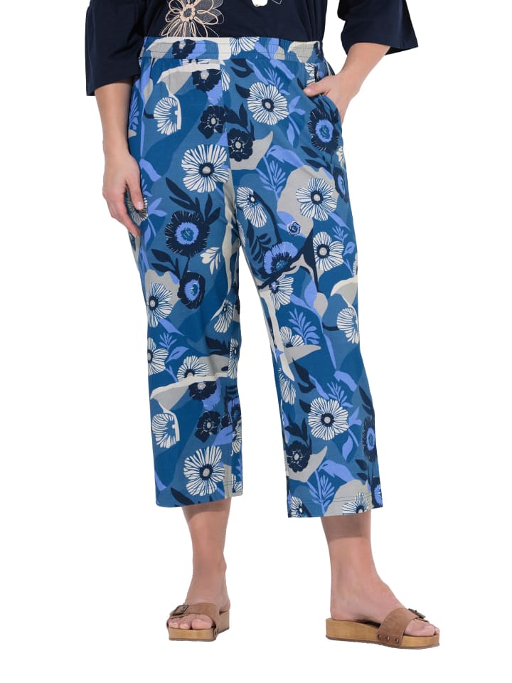 Culotte in denimblau