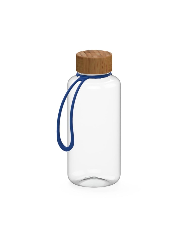Trinkflasche "Natural" in blau - 1 l