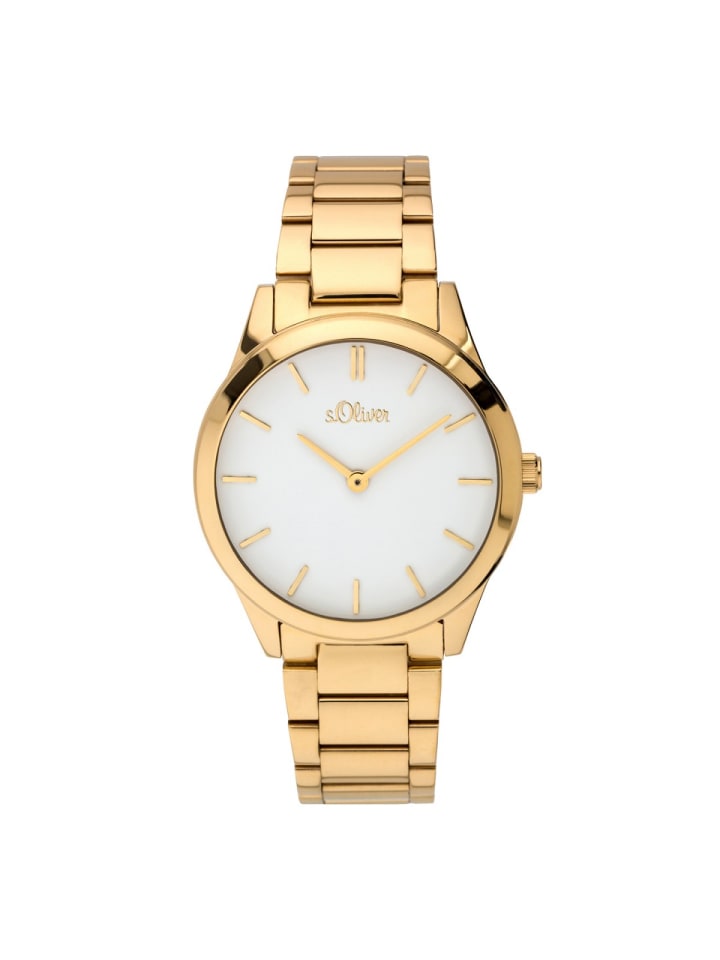 Quarzuhr SO-3625-MQ in Gold