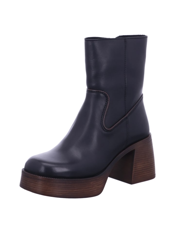 Damen Stiefel/Boots ungefüttert Plato in Schwarz
