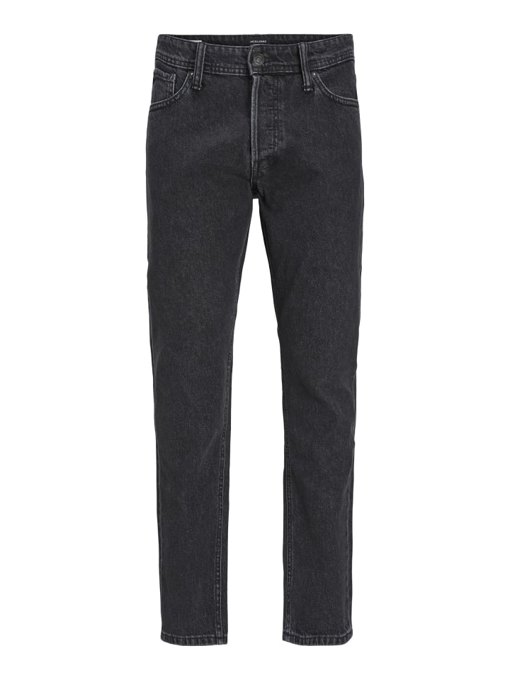 Loose fit jeans in Black Denim
