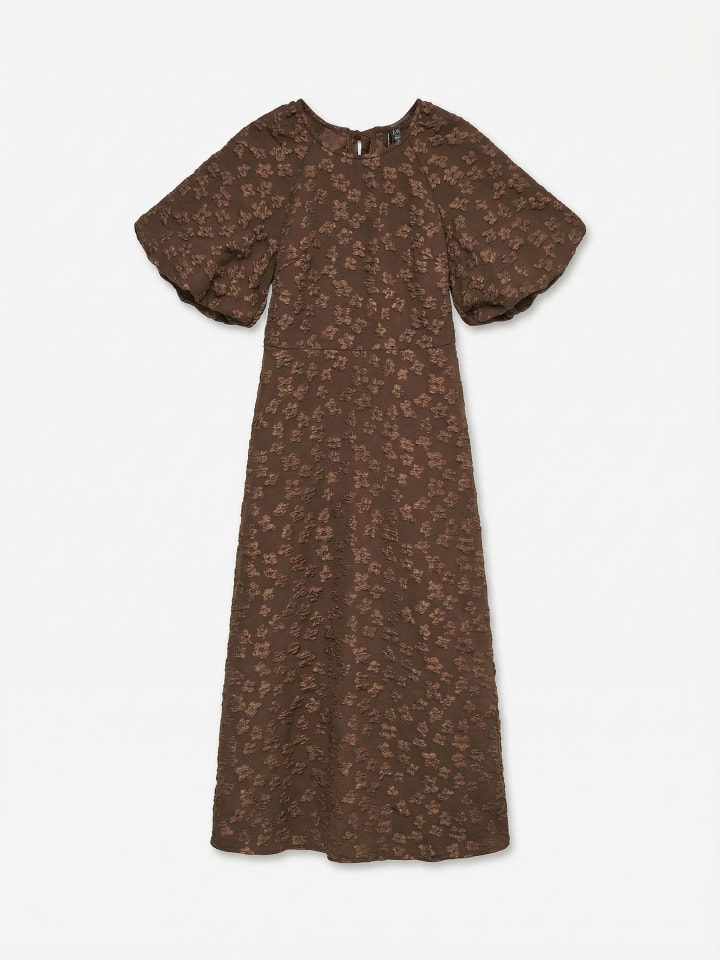 Kleid in Chicory Coffee