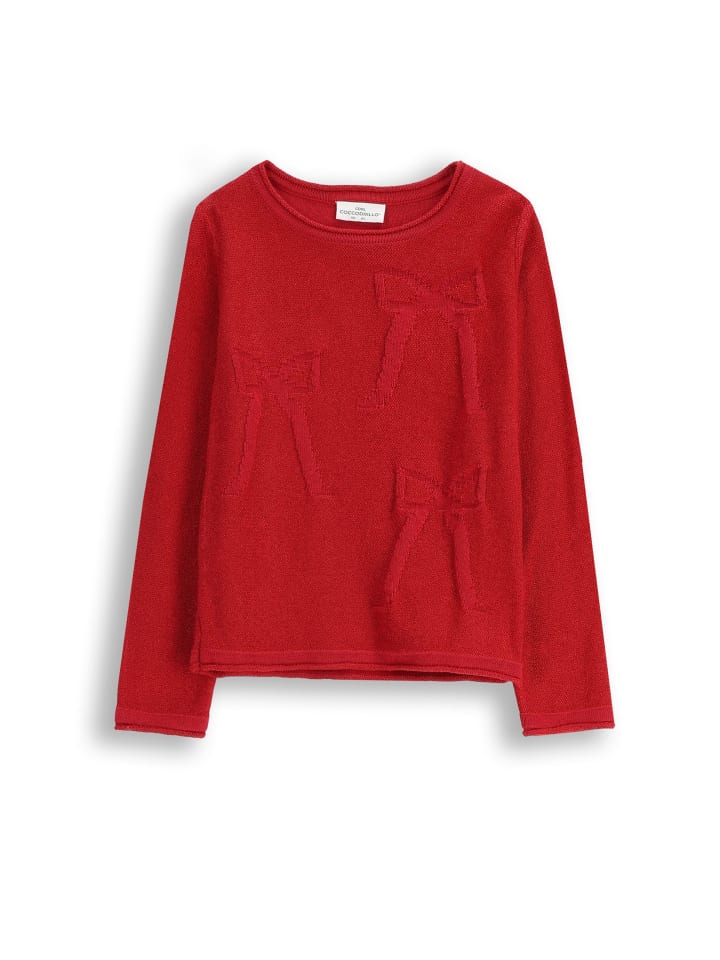 Strickpullover in rot