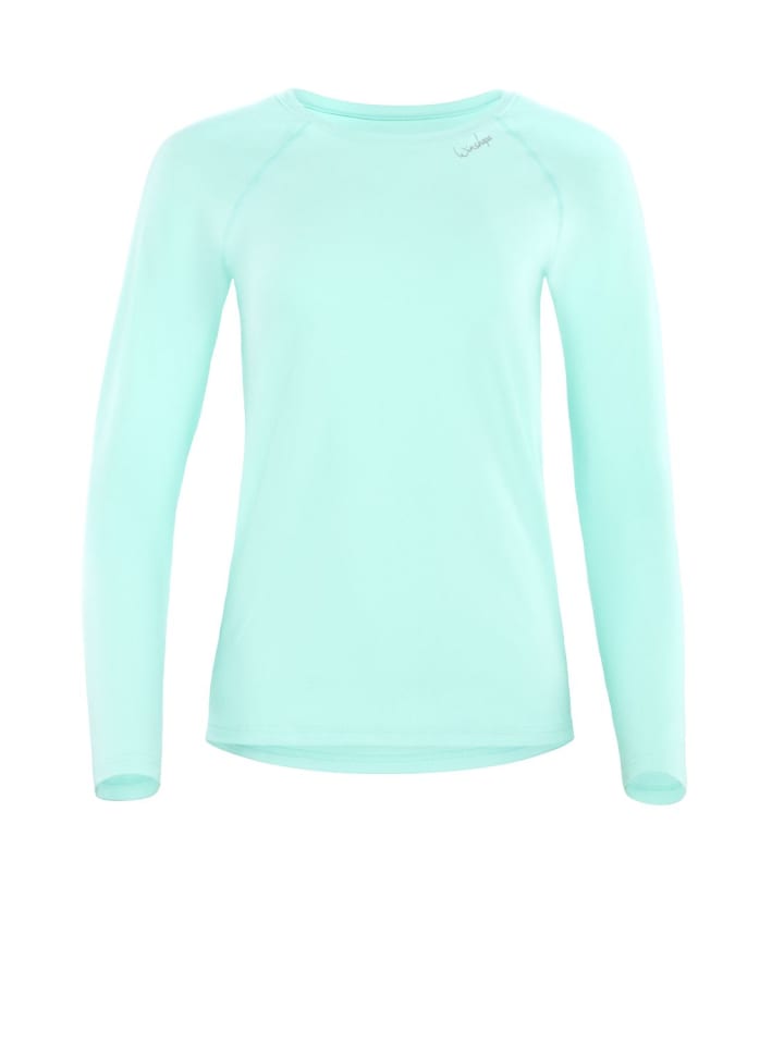 Functional Light and Soft Long Sleeve Top AET118LS in delicate mint