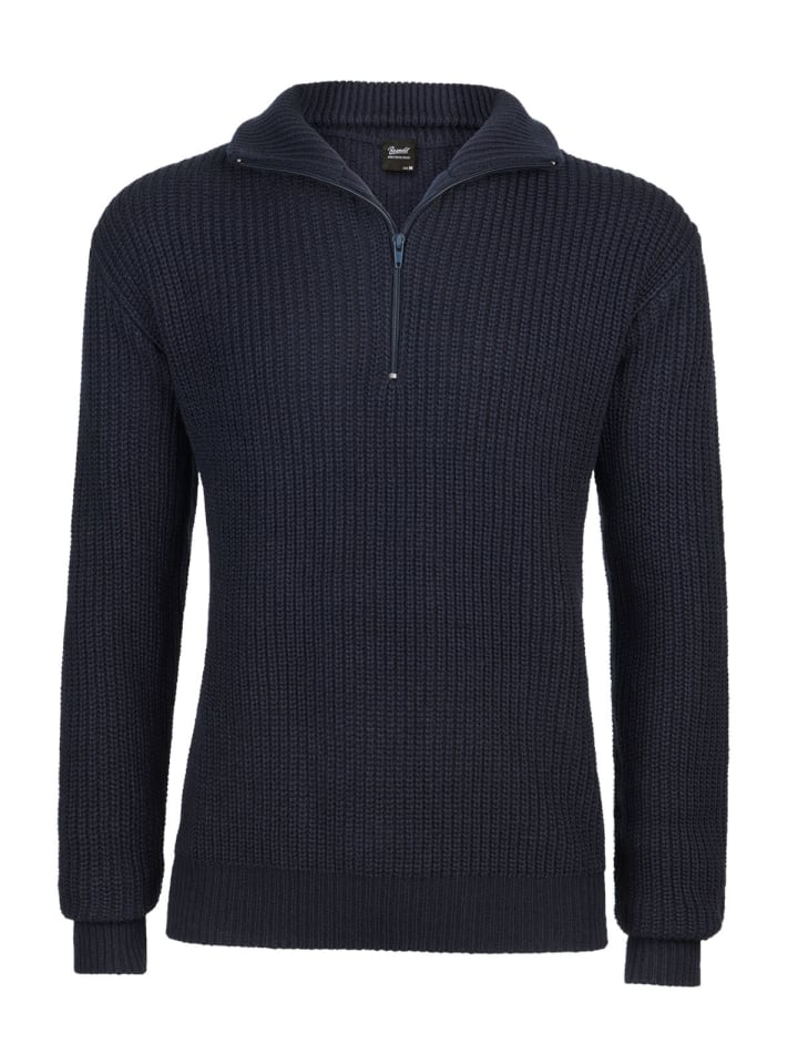 Bekleidung Pullover Troyer in marineblau