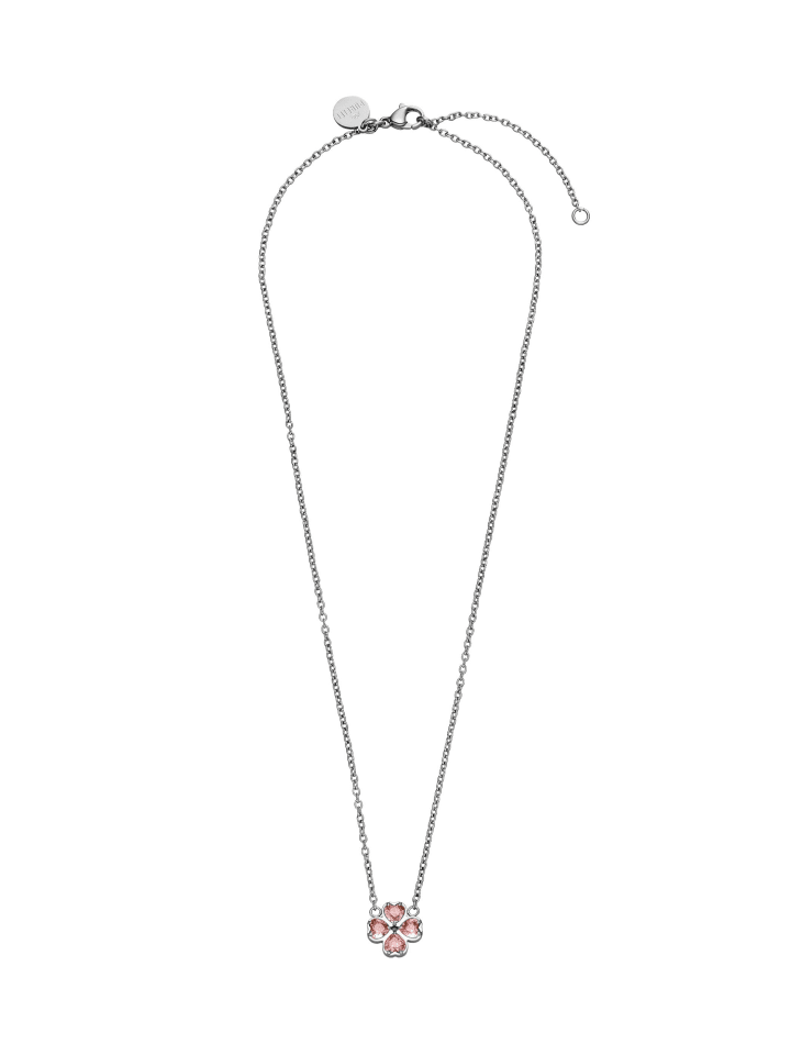 Kette Cuore Rosé Silber