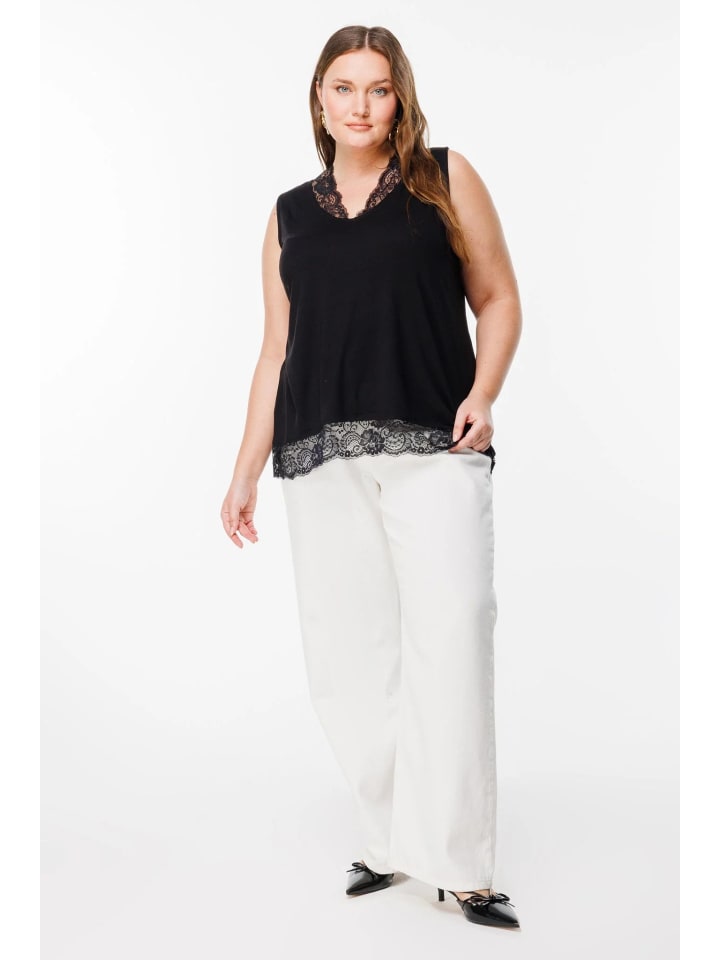 Blouse in Schwarz
