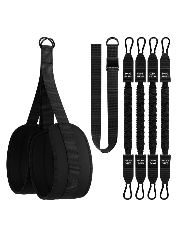 Fitnessband "PUA210" in Schwarz, 1700 g