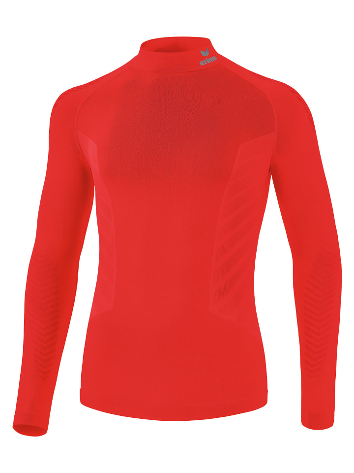 Kinder Athletic Longsleeve Turtleneck, Turtleneck Funktionsunterwäsche in rot