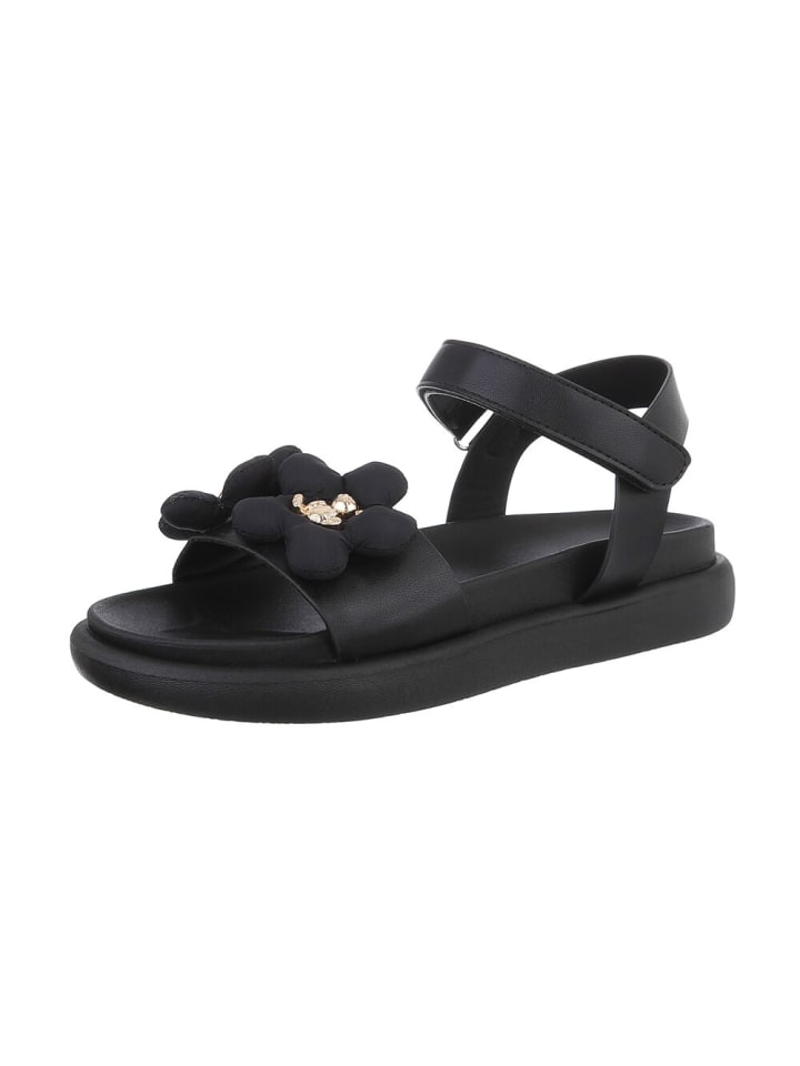 Sandale & Sandalette in Schwarz