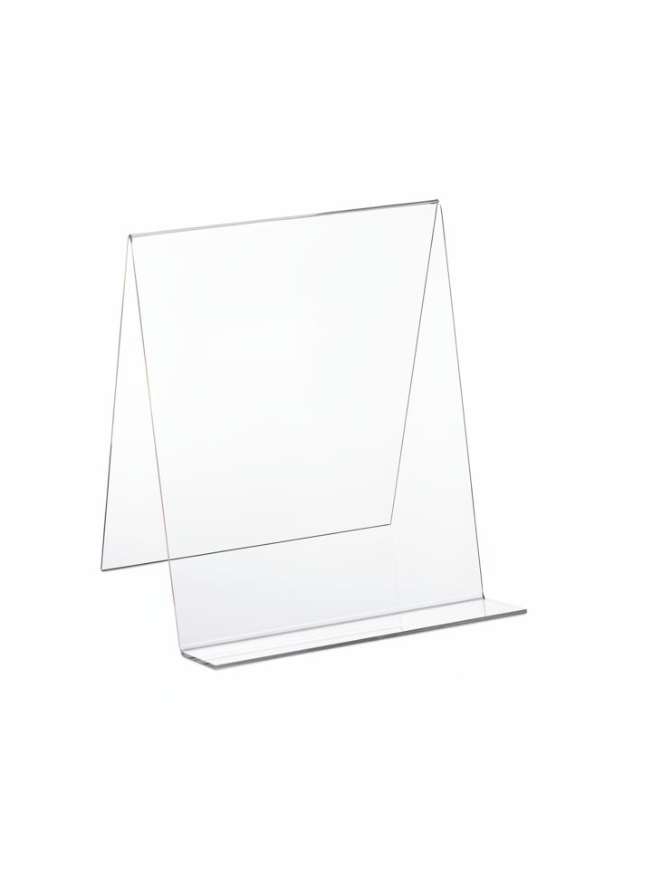 Buchaufsteller in Transparent A4 - (B)20x (H)24 x (T)20 cm