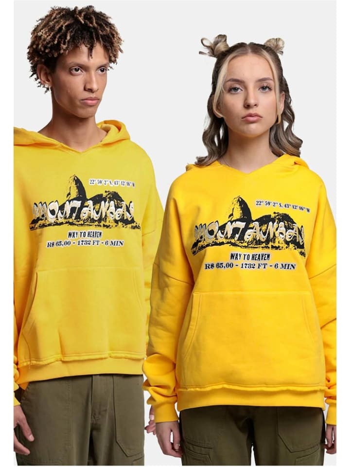 Hoodie in Gelb