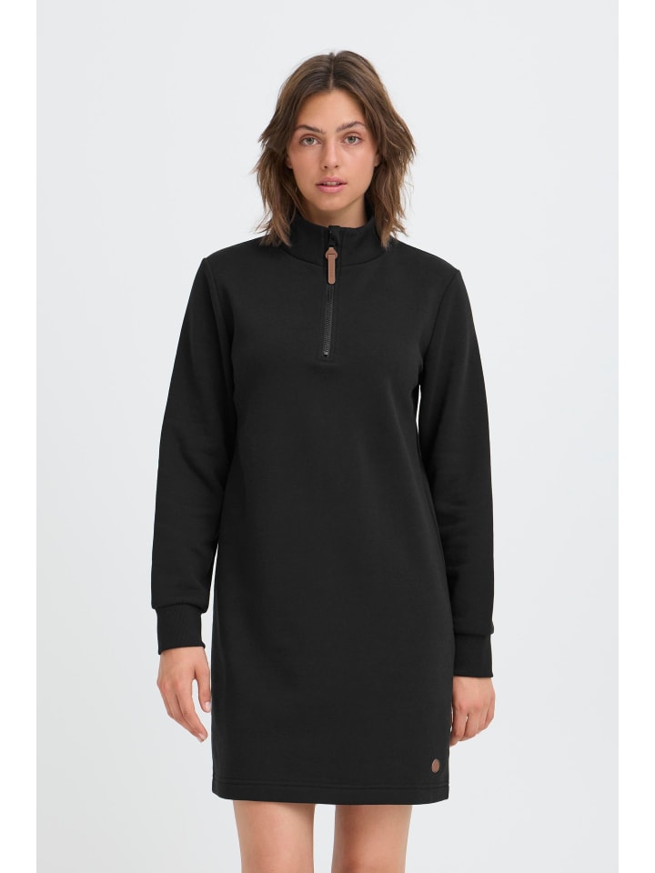 Sweatkleid OXMille in Schwarz