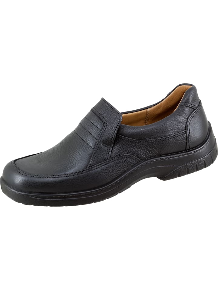 Freizeitschuhe Slipper in schwarz in schwarz