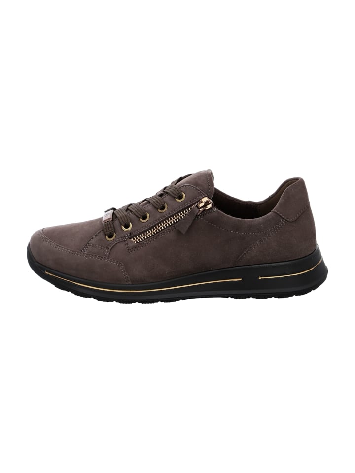Komfort Schnürschuhe in Braun
