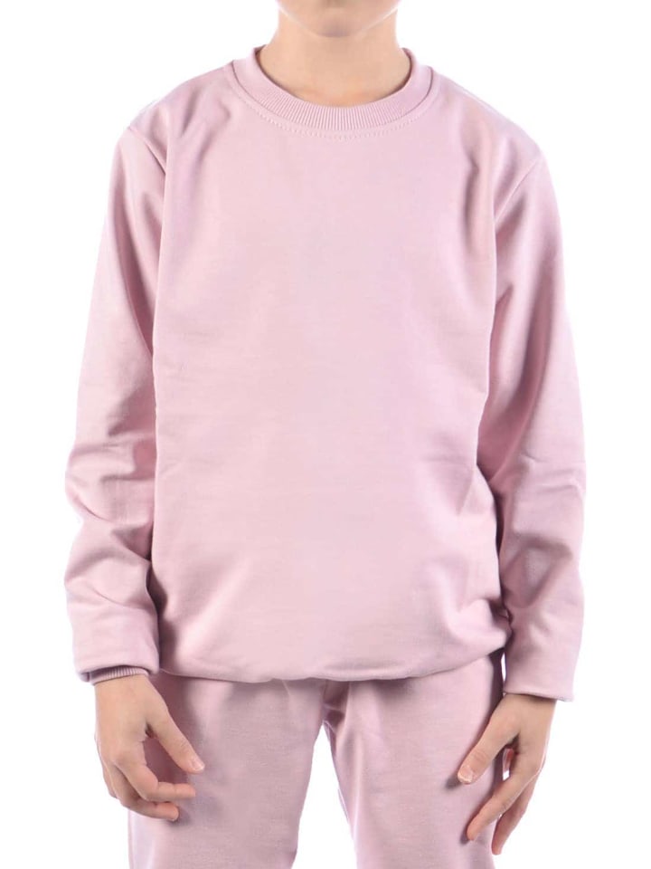 Sweatshirt in Lachs