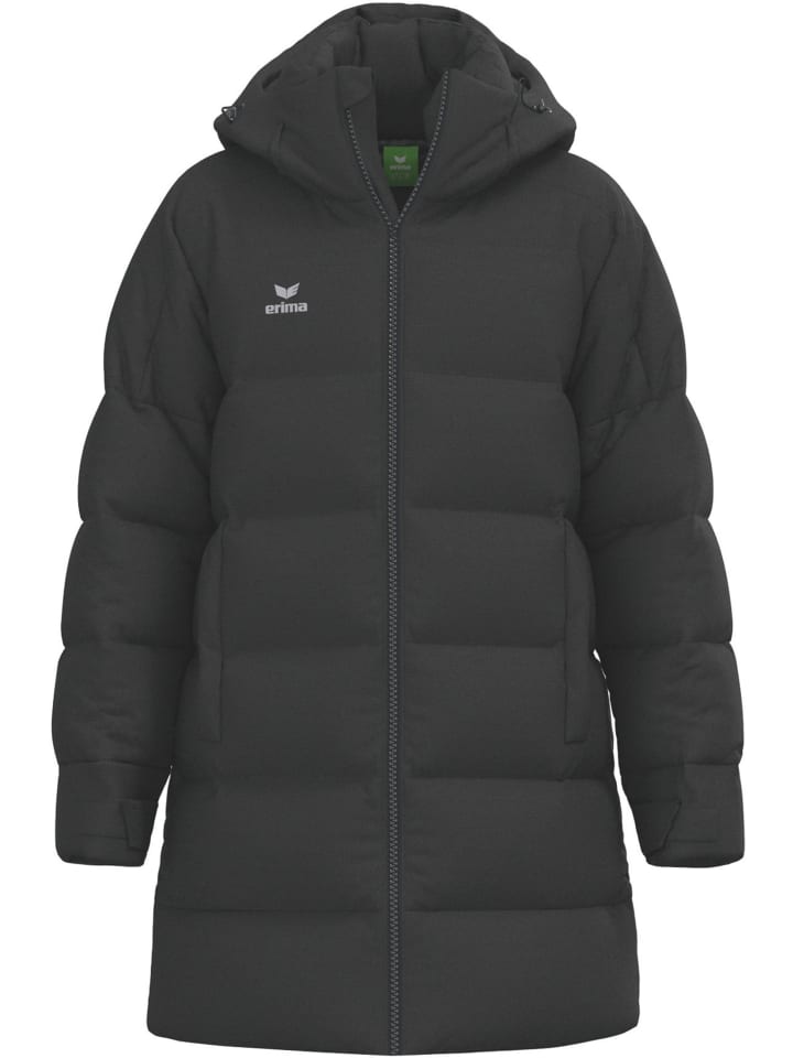 Herren Parka in schwarz
