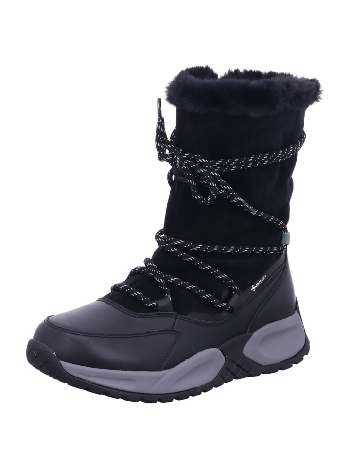 Winterstiefel in schwarz (Warmf.)