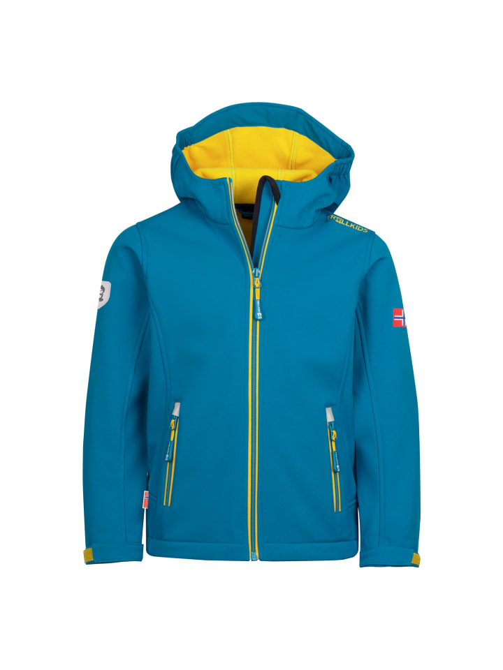 Softshelljacke Trollfjord in atlantic blue