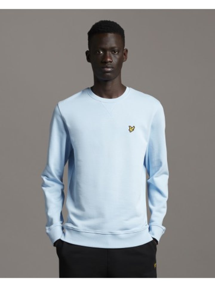 Sweatshirt in Himmelblau