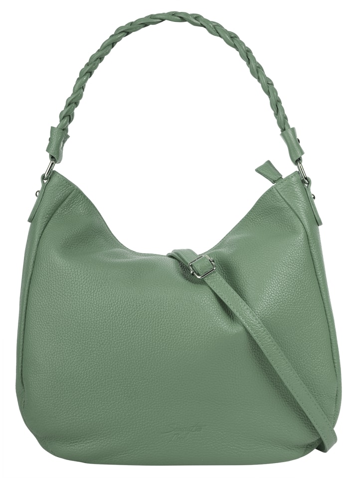 Handtasche echt Leder in mint
