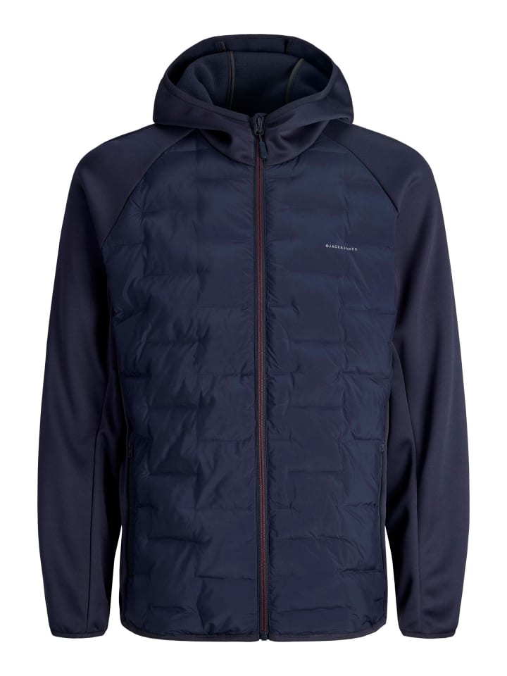Hybridjacke in Navy Blazer
