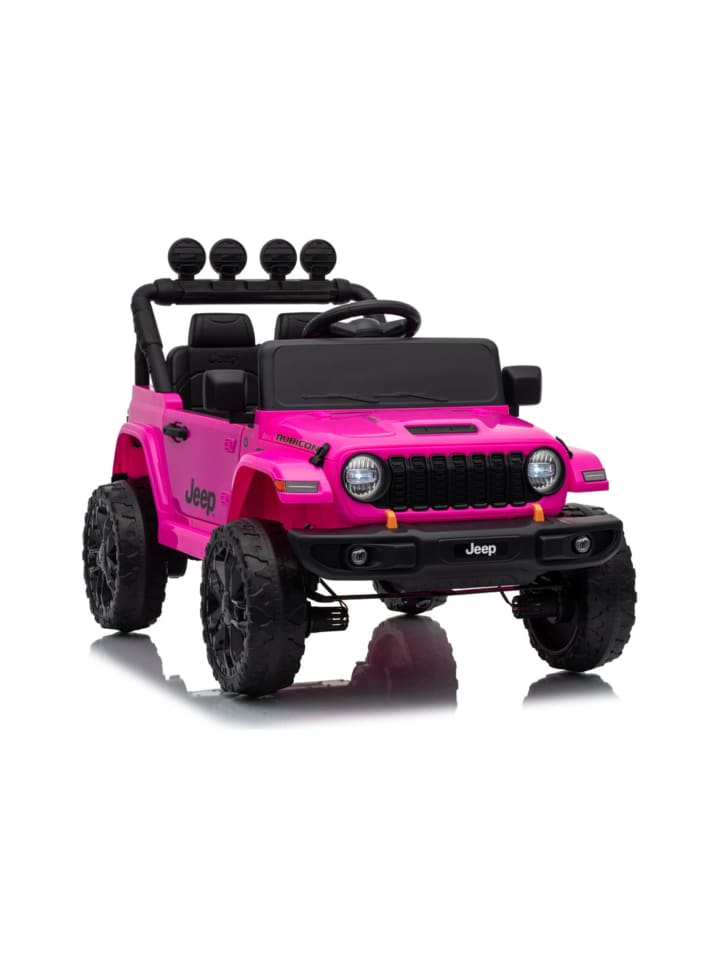 Jeep Rubicon DK-JWR558 24V Pinkes batteriebetriebenes Fahrzeug