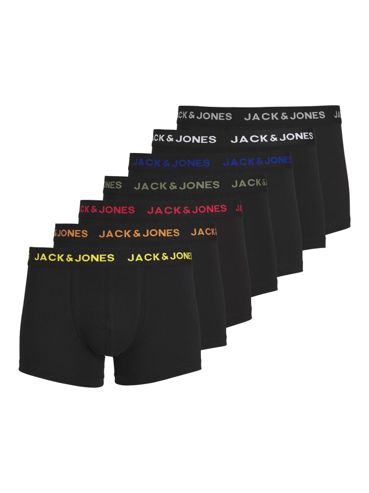 7er-pack Trunks in Black