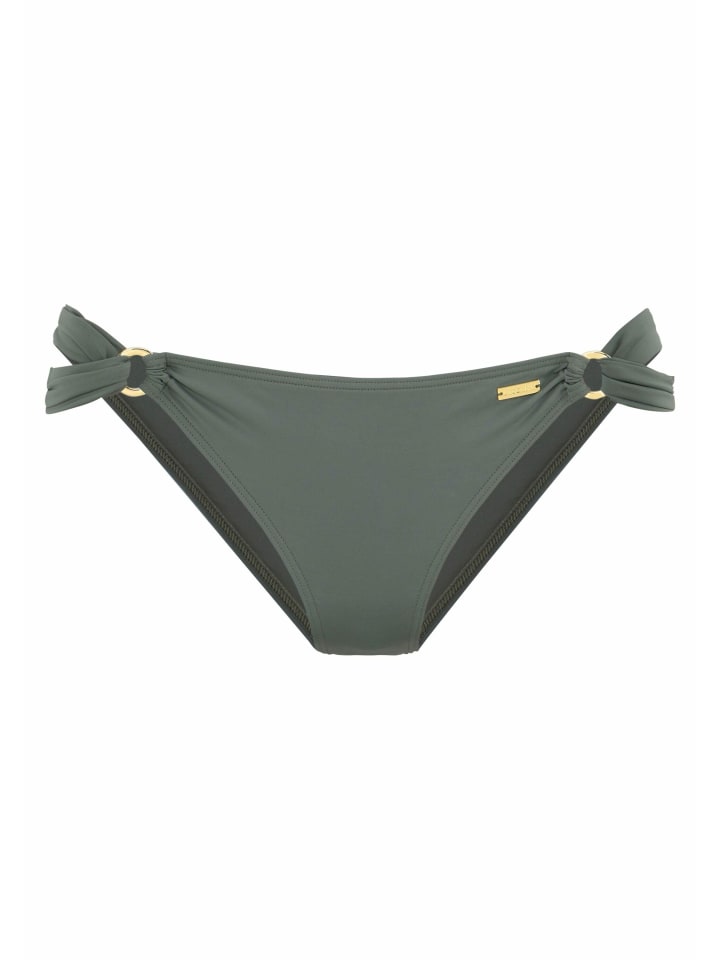 Bikini-Hose in oliv