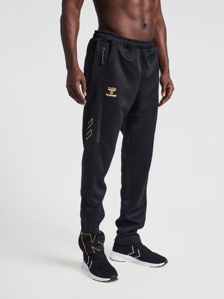 Verstellbare Taille Hose Hmlcima Herren in BLACK