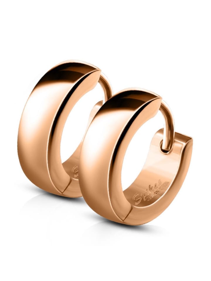 Ohrstecker in Rosegold