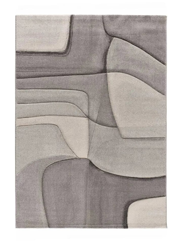 Kurzflor-Teppich MEDEL in grau