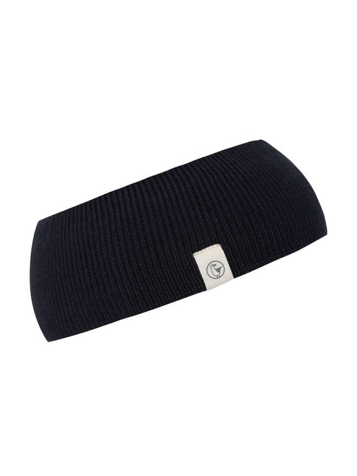 Stirnband Möwe Feinstrick in navy