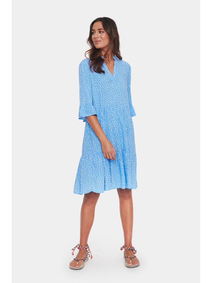 Kleid EdaSZ Casual fit in Ice Drea Dots