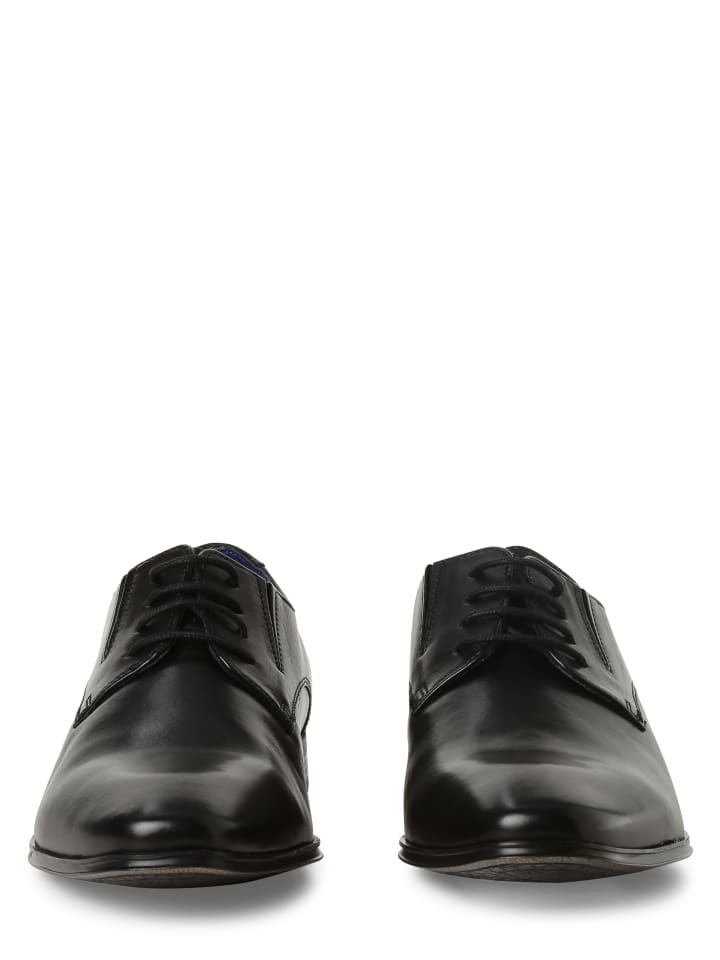 Schnürschuhe in schwarz - 0001