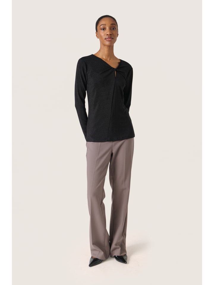 Langarm-Shirt SLSkylara Slim fit in Black