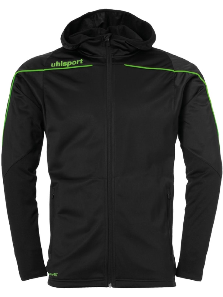 Trainingsjacke "Stream 22 Track Hood Jacket" in Schwarz