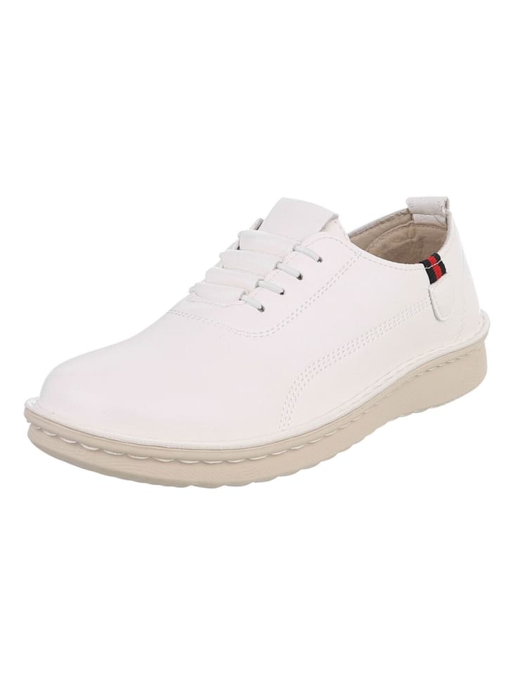 Halbschuh in Weiß
