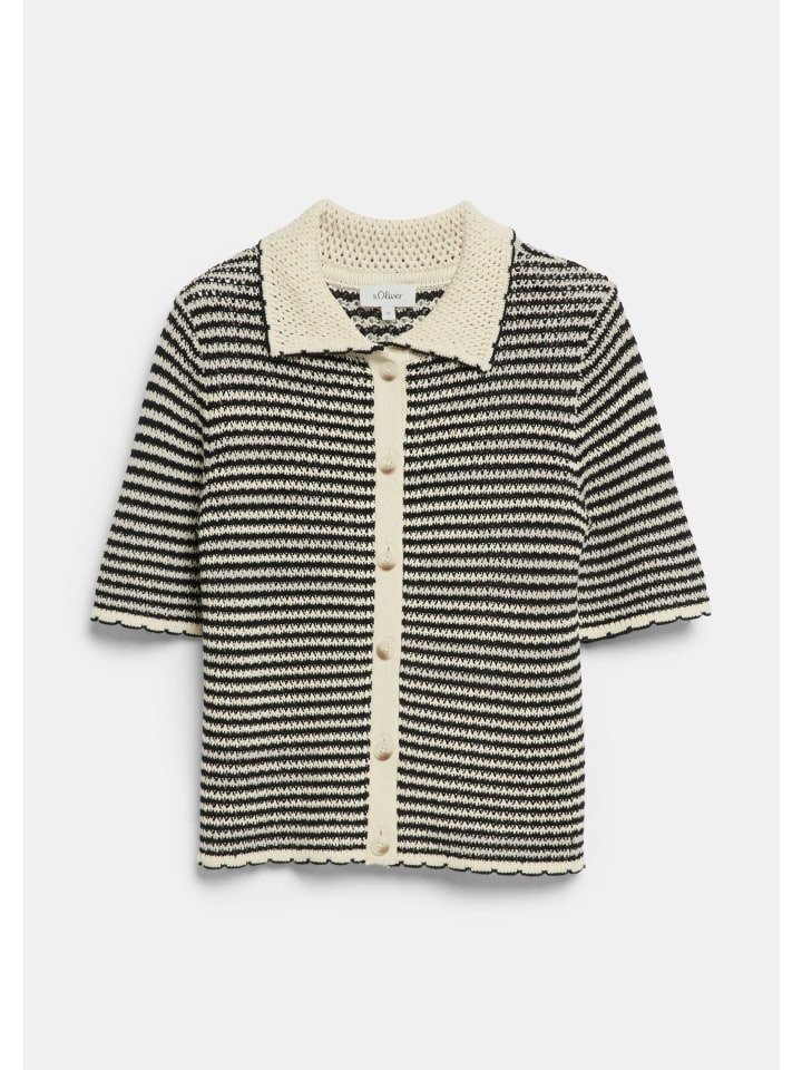 Strickjacke in 80H3_helles beige